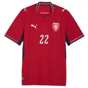 Tjeckien Soucek 22 Hemmatröja VM 2026