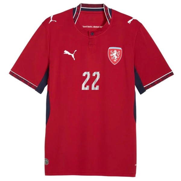 Tjeckien Soucek 22 Hemmatröja VM 2026