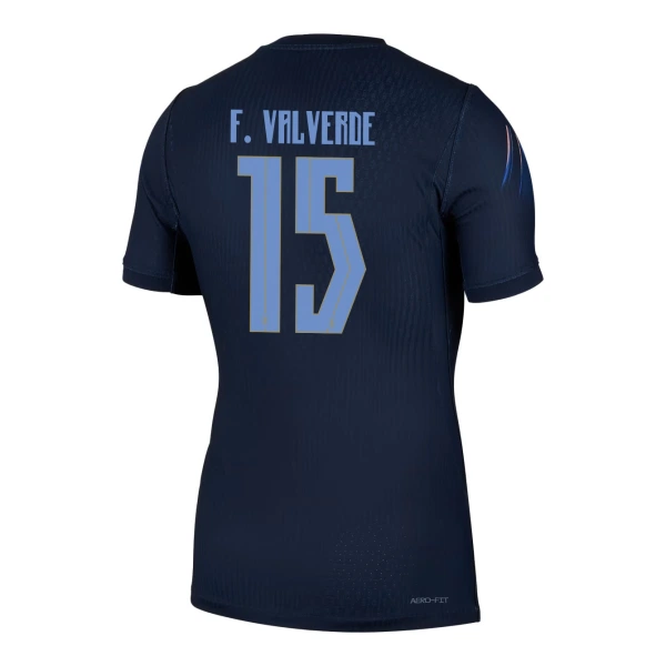 Uruguay Federico Valverde 15 Bortatröja VM 2026 Uruguay Federico Valverde 15 Bortatröja VM 2026