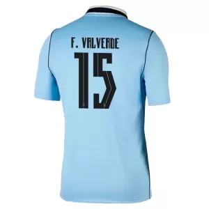 Uruguay Federico Valverde 15 Hemmatröja VM 2026