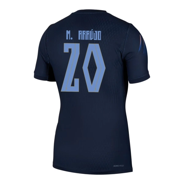 Uruguay Maximiliano Araujo 20 Bortatröja VM 2026 Uruguay Maximiliano Araujo 20 Bortatröja VM 2026