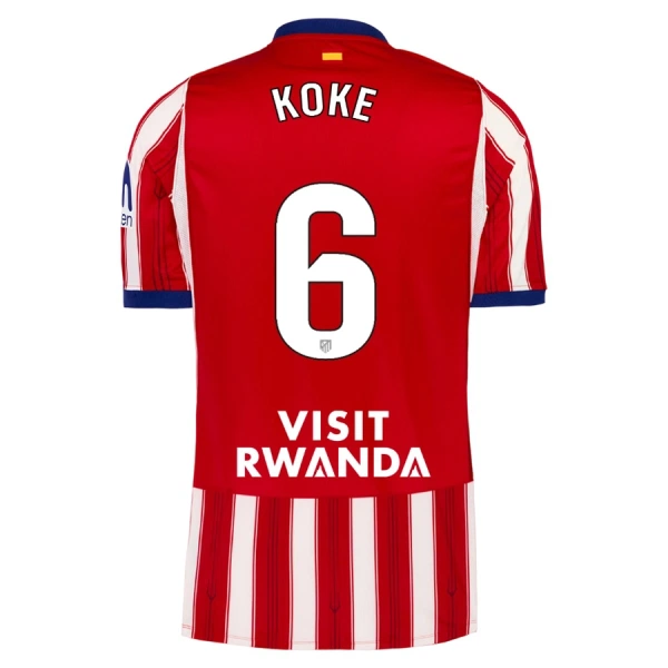 Atlético Madrid Koke 6 Hemmatröja 2026/27 Atlético Madrid Koke 6 Hemmatröja 2026/27