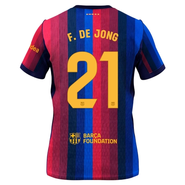 FC Barcelona Frenkie de Jong 21 Hemmatröja 2026/27