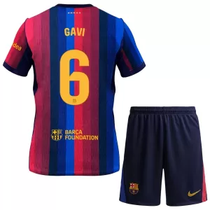 FC Barcelona Gavi 6 Hemmatröja Barn 2026/27