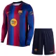FC Barcelona Hemmatröja Barn 2026/27 Långärmad FC Barcelona Hemmatröja Barn 2026/27 Långärmad