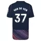 Tottenham Hotspur Van De Ven 37 Bortatröja 2026/27 Tottenham Hotspur Van De Ven 37 Bortatröja 2026/27