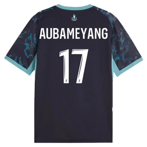 Olympique Marseille Aubameyang 17 Bortatröja 2026/27 Olympique Marseille Aubameyang 17 Bortatröja 2026/27