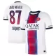 Paris Saint-Germain Joao Neves 87 Bortatröja 2026/27 Paris Saint-Germain Joao Neves 87 Bortatröja 2026/27