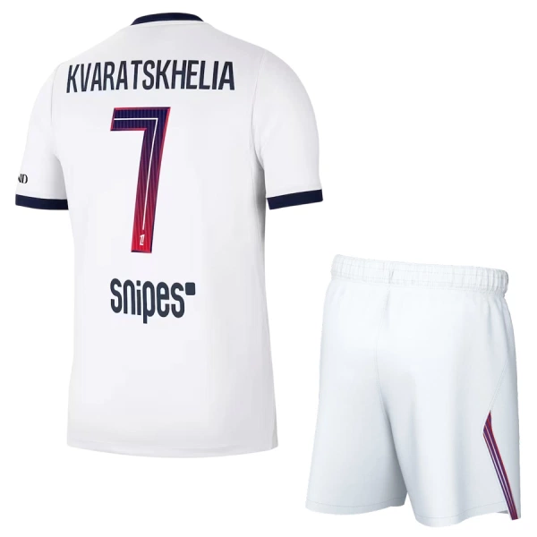 Paris Saint-Germain Kvaratskhelia 7 Bortatröja Barn 2026/27 Paris Saint-Germain Kvaratskhelia 7 Bortatröja Barn 2026/27