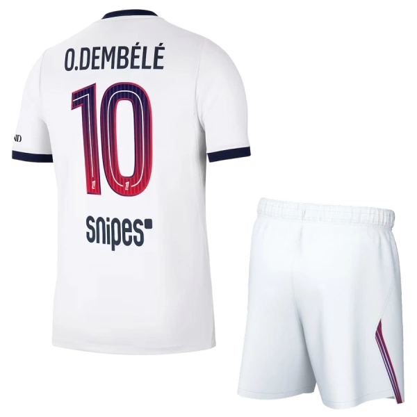 Paris Saint-Germain Ousmane Dembélé 10 Bortatröja Barn 2026/27 Paris Saint-Germain Ousmane Dembélé 10 Bortatröja Barn 2026/27