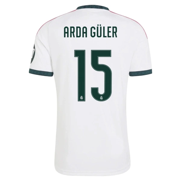 Real Madrid Arda Güler 15 Hemmatröja 2026/27 Real Madrid Arda Güler 15 Hemmatröja 2026/27