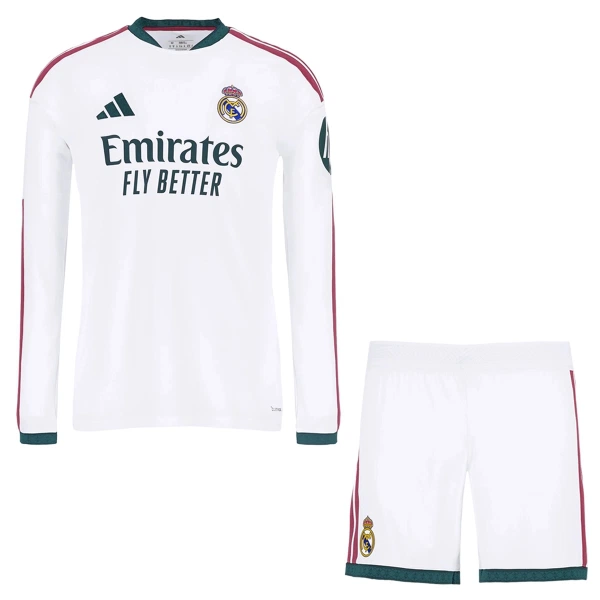 Real Madrid Hemmatröja Barn 2026/27 Långärmad Real Madrid Hemmatröja Barn 2026/27 Långärmad