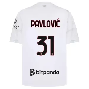 AC Milan Pavlovic 31 Bortatröja 2026/27