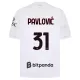 AC Milan Pavlovic 31 Bortatröja 2026/27 AC Milan Pavlovic 31 Bortatröja 2026/27