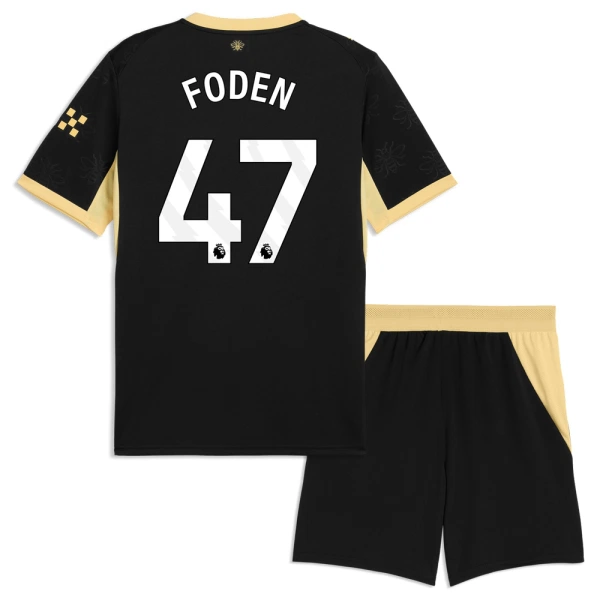 Manchester City Phil Foden 47 Bortatröja Barn 2026/27 Manchester City Phil Foden 47 Bortatröja Barn 2026/27