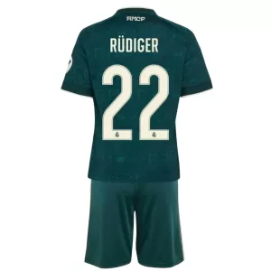 Real Madrid Antonio Rüdiger 22 Bortatröja Barn 2026/27
