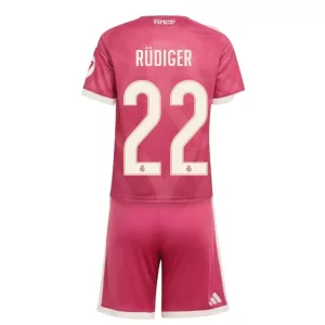Real Madrid Antonio Rüdiger 22 Tredjetröja Barn 2026/27