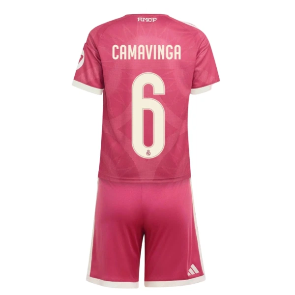 Real Madrid Eduardo Camavinga 6 Tredjetröja Barn 2026/27 Real Madrid Eduardo Camavinga 6 Tredjetröja Barn 2026/27
