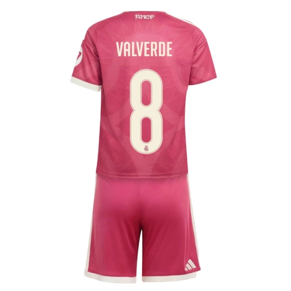 Real Madrid Federico Valverde 8 Tredjetröja Barn 2026/27 Real Madrid Federico Valverde 8 Tredjetröja Barn 2026/27