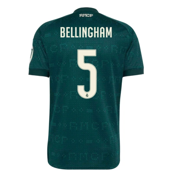 Real Madrid Jude Bellingham 5 Bortatröja 2026/27 Real Madrid Jude Bellingham 5 Bortatröja 2026/27