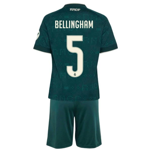 Real Madrid Jude Bellingham 5 Bortatröja Barn 2026/27 Real Madrid Jude Bellingham 5 Bortatröja Barn 2026/27