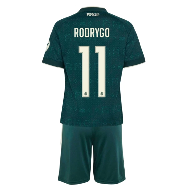 Real Madrid Rodrygo Goes 11 Bortatröja Barn 2026/27 Real Madrid Rodrygo Goes 11 Bortatröja Barn 2026/27