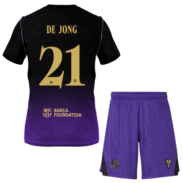 FC Barcelona Frenkie de Jong 21 Bortatröja Barn 2026/27 FC Barcelona Frenkie de Jong 21 Bortatröja Barn 2026/27
