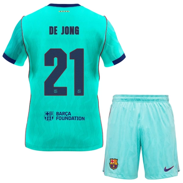 FC Barcelona Frenkie de Jong 21 Tredjetröja Barn 2026/27 FC Barcelona Frenkie de Jong 21 Tredjetröja Barn 2026/27