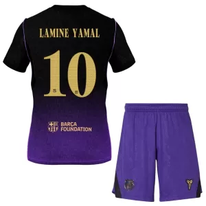FC Barcelona Lamine Yamal 10 Bortatröja Barn 2026/27