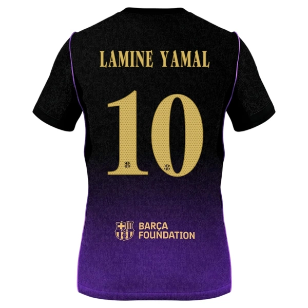 FC Barcelona Lamine Yamal 10 Bortatröja Barn 2026/27
