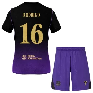 FC Barcelona Rodrigo Hernández 16 Bortatröja Barn 2026/27