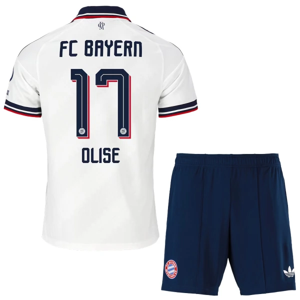 FC Bayern München Olise 17 Bortatröja Barn 2026/27 FC Bayern München Olise 17 Bortatröja Barn 2026/27
