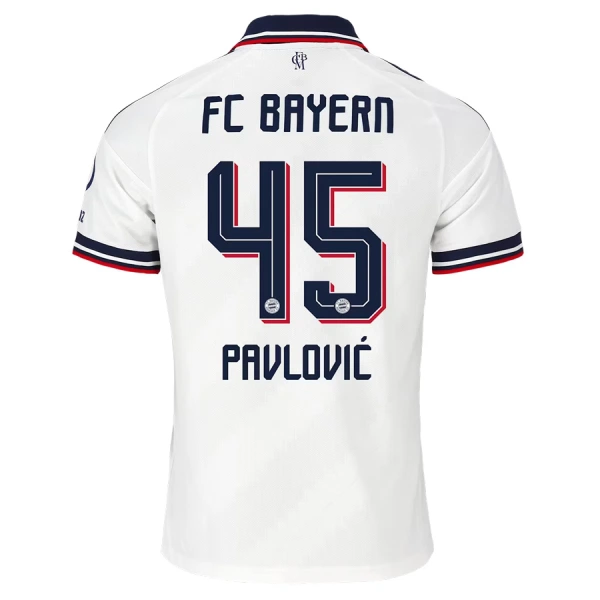 FC Bayern München Pavlovic 45 Bortatröja 2026/27 FC Bayern München Pavlovic 45 Bortatröja 2026/27