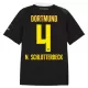 Borussia Dortmund Nico Schlotterbeck 4 Bortatröja 2026/27 Borussia Dortmund Nico Schlotterbeck 4 Bortatröja 2026/27