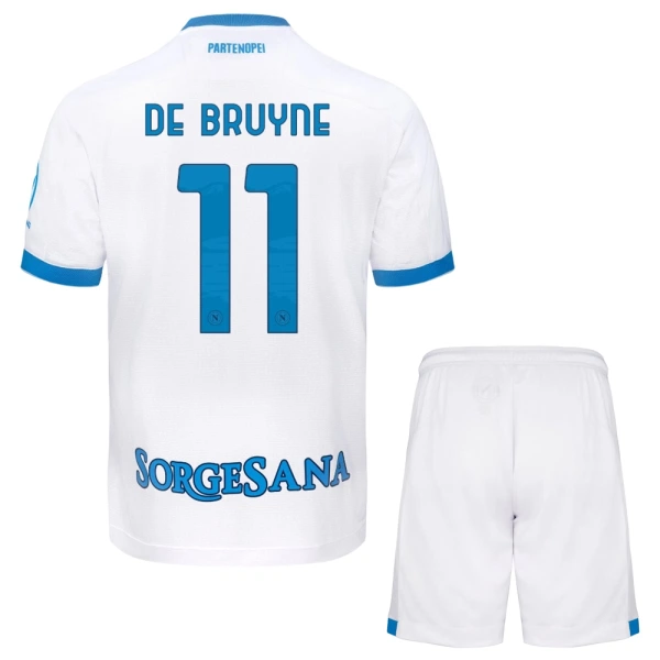 SSC Napoli Kevin De Bruyne 11 Bortatröja Barn 2026/27