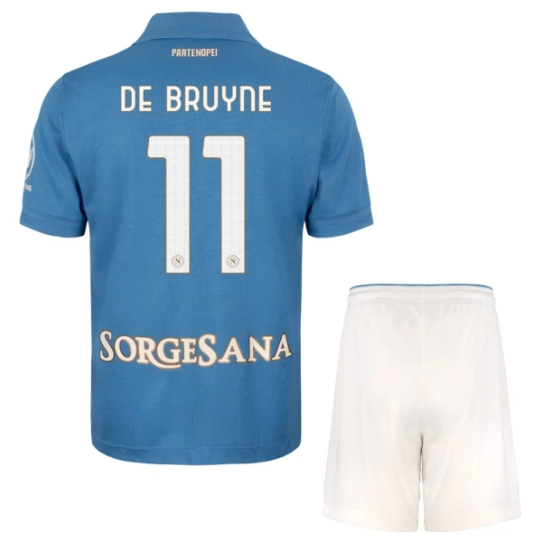 SSC Napoli Kevin De Bruyne 11 Hemmatröja Barn 2026/27 SSC Napoli Kevin De Bruyne 11 Hemmatröja Barn 2026/27