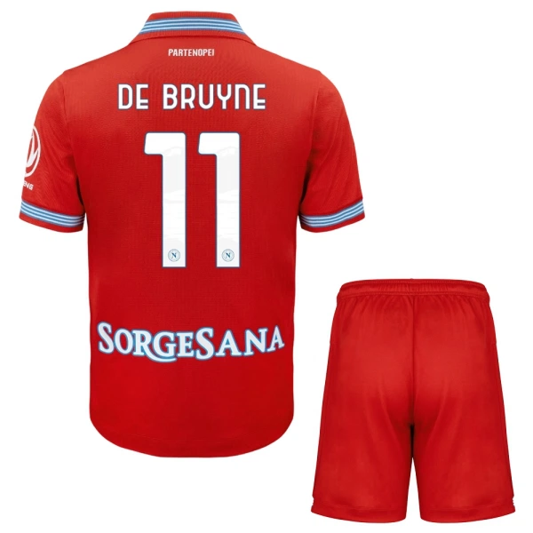 SSC Napoli Kevin De Bruyne 11 Tredjetröja Barn 2026/27 SSC Napoli Kevin De Bruyne 11 Tredjetröja Barn 2026/27