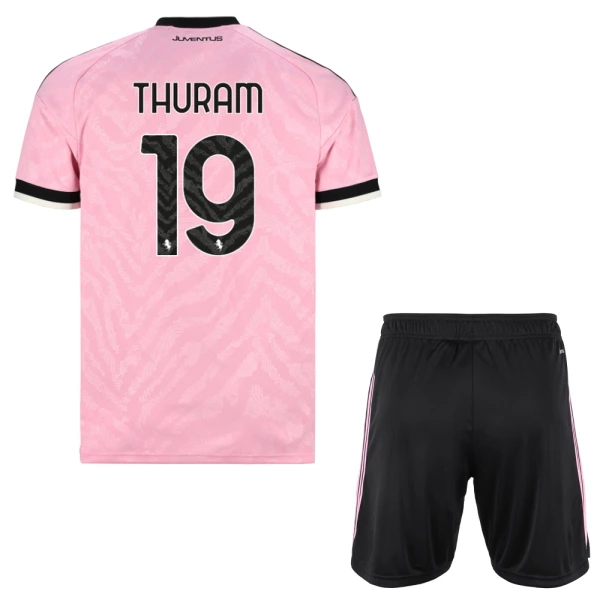 Juventus Thuram 19 Bortatröja Barn 2026/27 Juventus Thuram 19 Bortatröja Barn 2026/27