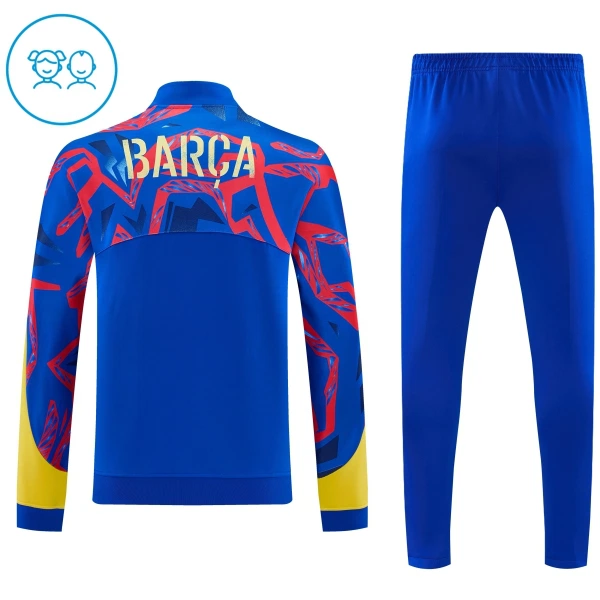 FC Barcelona Träningsjacka Kostymer Barn 2026/27 Blå