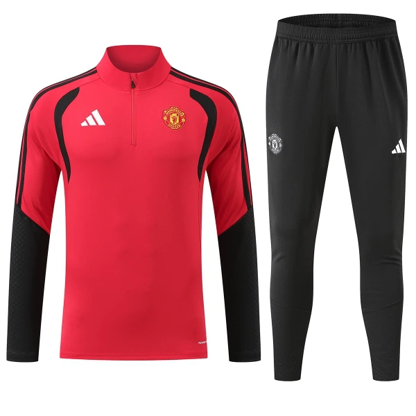 Manchester United Träningströjasats 2026/27 Röd Manchester United Träningströjasats 2026/27 Röd