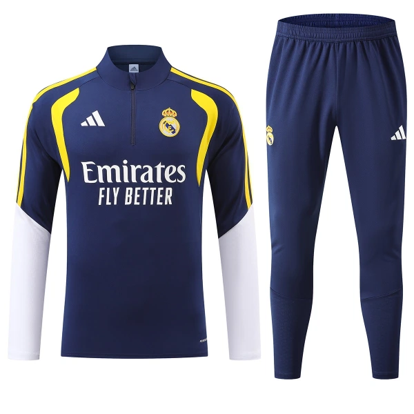 Real Madrid Träningströjasats 2026/27 Blå Real Madrid Träningströjasats 2026/27 Blå