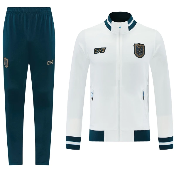 SSC Napoli Träningsjacka Kostymer 2026/27 Vit SSC Napoli Träningsjacka Kostymer 2026/27 Vit