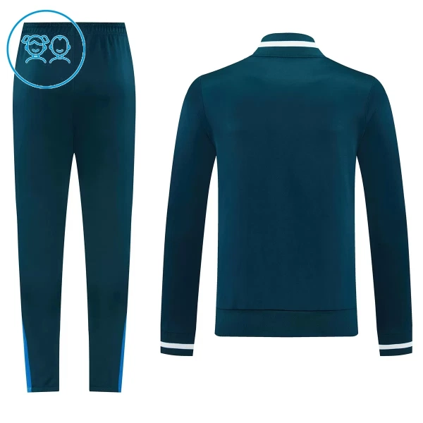 SSC Napoli Träningsjacka Kostymer Barn 2026/27 Navy