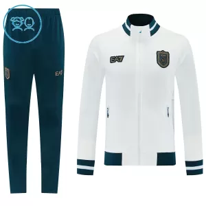 SSC Napoli Träningsjacka Kostymer Barn 2026/27 Vit