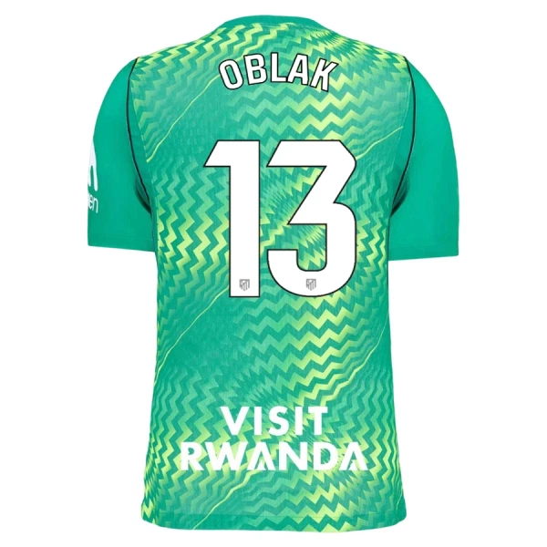Atlético Madrid Jan Oblak 13 Målvakt Tröja 2026/27 Grön
