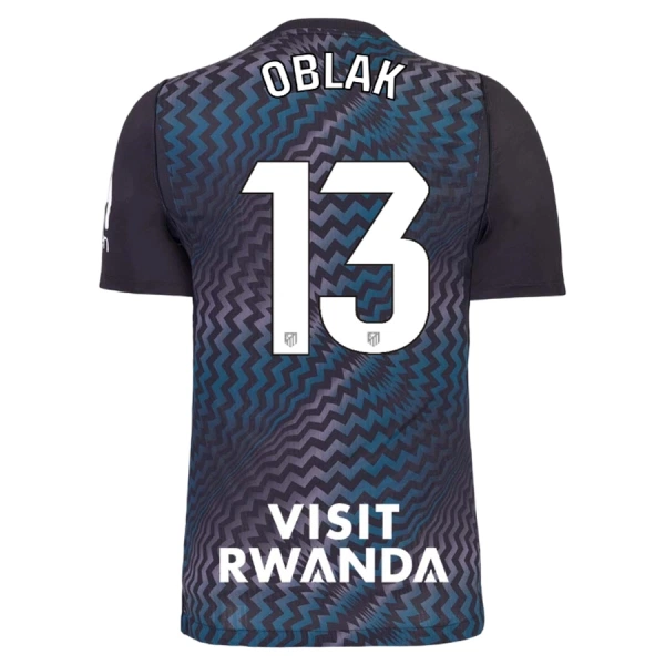 Atlético Madrid Jan Oblak 13 Målvakt Tröja 2026/27 Svart Atlético Madrid Jan Oblak 13 Målvakt Tröja 2026/27 Svart