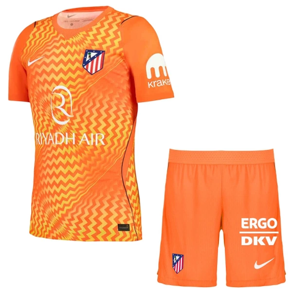 Atlético Madrid Målvakt Tröja Barn 2026/27 Orange Atlético Madrid Målvakt Tröja Barn 2026/27 Orange