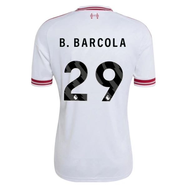 Liverpool B. Barcola 29 Bortatröja 2026/27 Liverpool B. Barcola 29 Bortatröja 2026/27