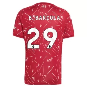Liverpool B. Barcola 29 Hemmatröja 2026/27