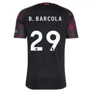 Liverpool B. Barcola 29 Tredjetröja 2026/27